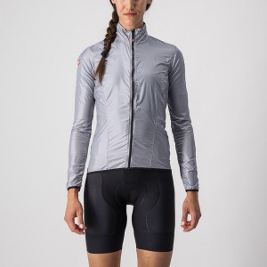 Castelli ARIA SHELL W レディース 保護 シルバー グレー | 937012-ZYC