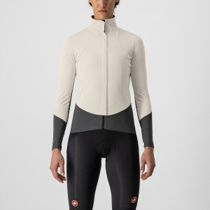 Castelli BETA RoS W レディース ジャケット 暗グレー | 580439-NXH