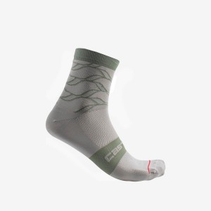 Castelli CLIMBER'S 3.0 12 CM レディース ソックス グレー | 657214-UNA