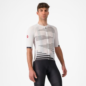 Castelli CLIMBER'S 4.0 メンズ ユニフォーム 白 黒 | 834269-ITM