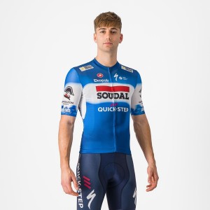 Castelli COMPETIZIONE 3 メンズ ユニフォーム 青 白 | 439682-DJT