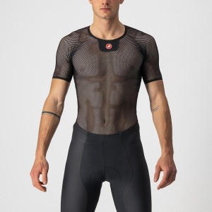 Castelli CORE MESH 3 SS メンズ ベースレイヤー 黒 | 416953-RTP