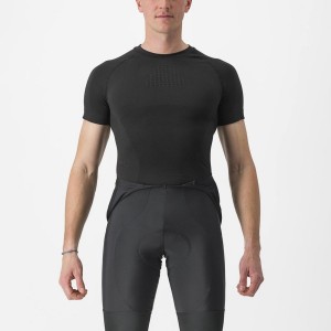 Castelli CORE SEAMLESS SS メンズ ベースレイヤー 黒 | 820359-MVC