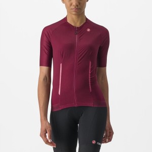 Castelli ENDURANCE W レディース ユニフォーム ボルドー | 764180-SJE