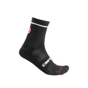 Castelli ENTRATA 13 メンズ ソックス 黒 | 592317-VZT