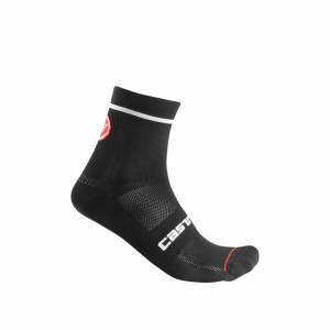 Castelli ENTRATA 9 メンズ ソックス 黒 | 183096-KYR