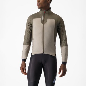 Castelli FLY THERMAL メンズ ジャケット 緑 | 742958-AYH