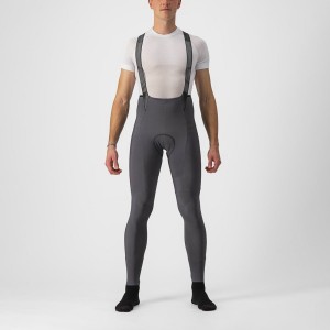 Castelli FREE AERO RC メンズ ビブタイツ 暗グレー | 628519-MRT