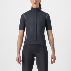 Castelli GABBA RoS 2 W レディース ジャケット 黒 黒 | 239680-YFW