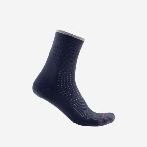 Castelli PREMIO W レディース ソックス 青 | 024978-MOH