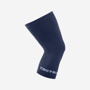 Castelli PRO SEAMLESS KNEE WARMER レディース レッグウォーマー 青 | 695103-HDZ