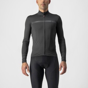 Castelli PRO THERMAL MID LS メンズ ユニフォーム 暗グレー | 943807-TVO