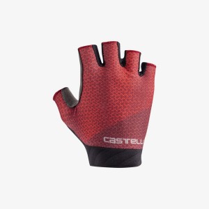 Castelli ROUBAIX GEL 2 レディース グローブ 赤 | 674215-FMQ