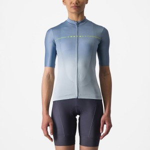 Castelli SALITA レディース ユニフォーム グレー 青 青 | 257801-XWO