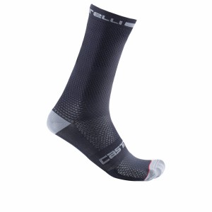 Castelli SUPERLEGGERA T 18 メンズ ソックス 青 | 947152-ITQ