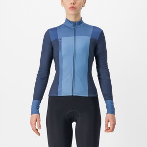 Castelli UNLIMITED W THERMAL レディース ユニフォーム 青 青 | 427096-XEJ