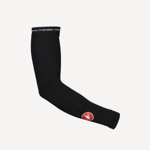 Castelli UPF 50 + LIGHT ARM SLEEVES レディース アームウォーマー 黒 | 712564-TNY