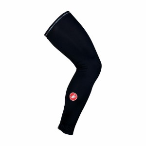 Castelli UPF 50 + LIGHT LEG SLEEVES メンズ レッグウォーマー 黒 | 30CBHTEMQ