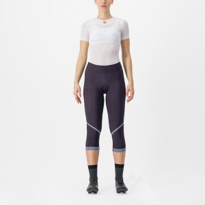 Castelli VELOCISSIMA THERMAL KNICKER レディース レギンス シルバー | 297364-PBN