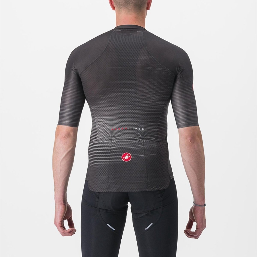 Castelli AERO RACE 6.0 メンズ ユニフォーム 黒 | 375621-RHX