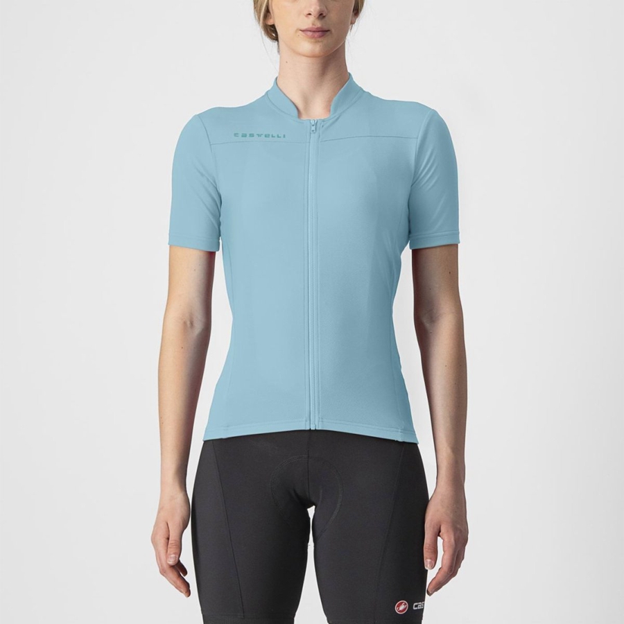 Castelli ANIMA 3 レディース ユニフォーム 青 | 397204-LTE