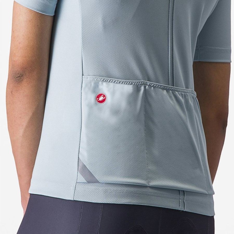 Castelli ANIMA 4 レディース ユニフォーム 青 | 962413-OQA