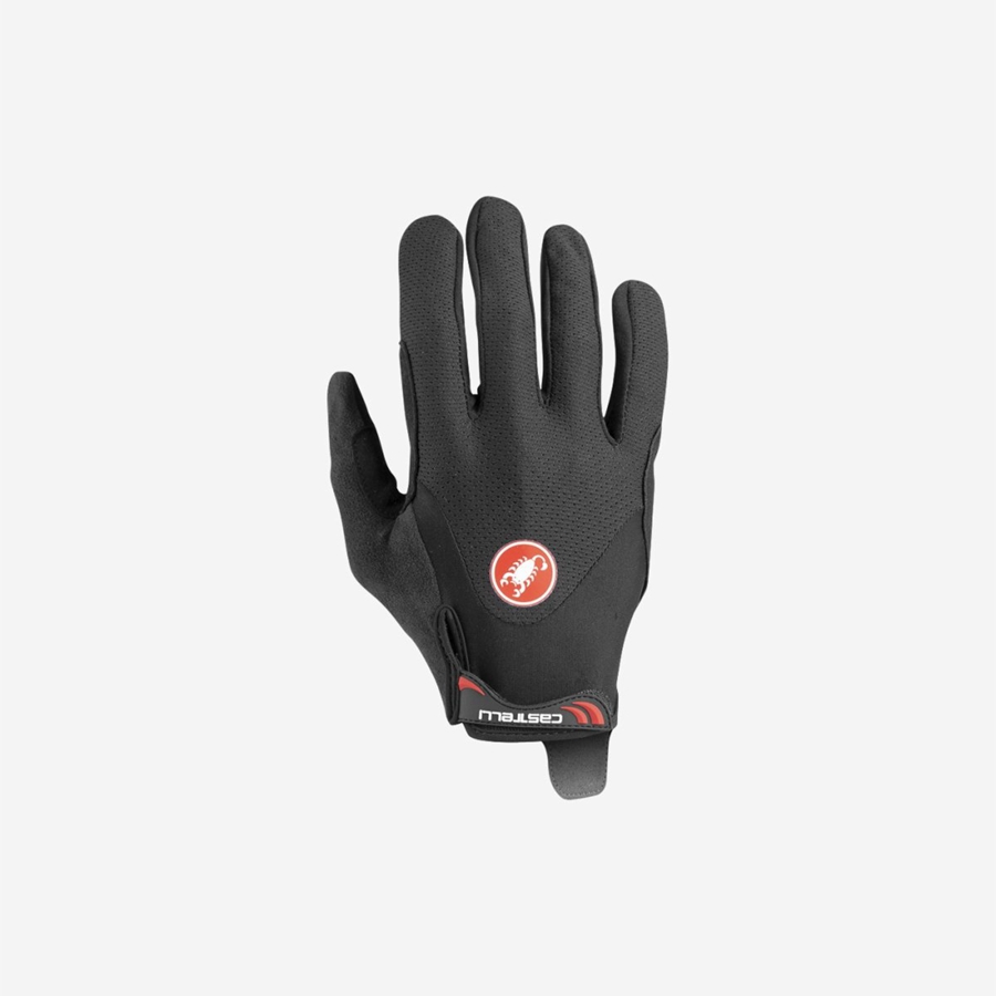 Castelli ARENBERG GEL LF メンズ グローブ 黒 | 790541-VCD