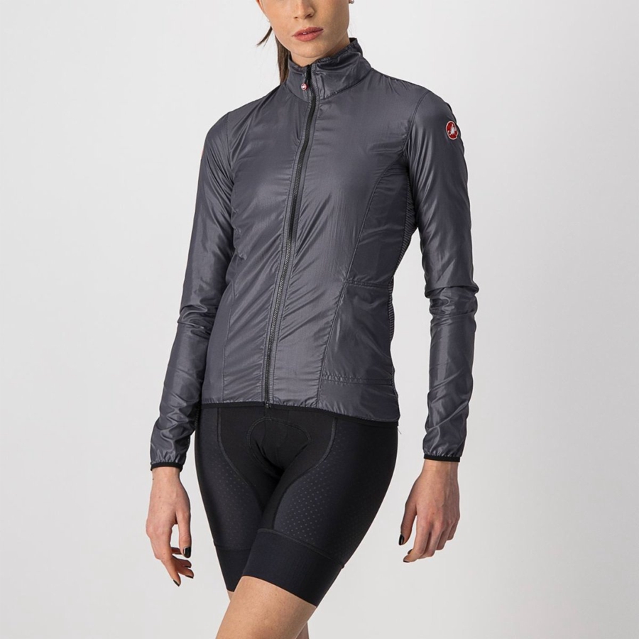 Castelli ARIA SHELL W レディース 保護 暗グレー | 240365-SYC