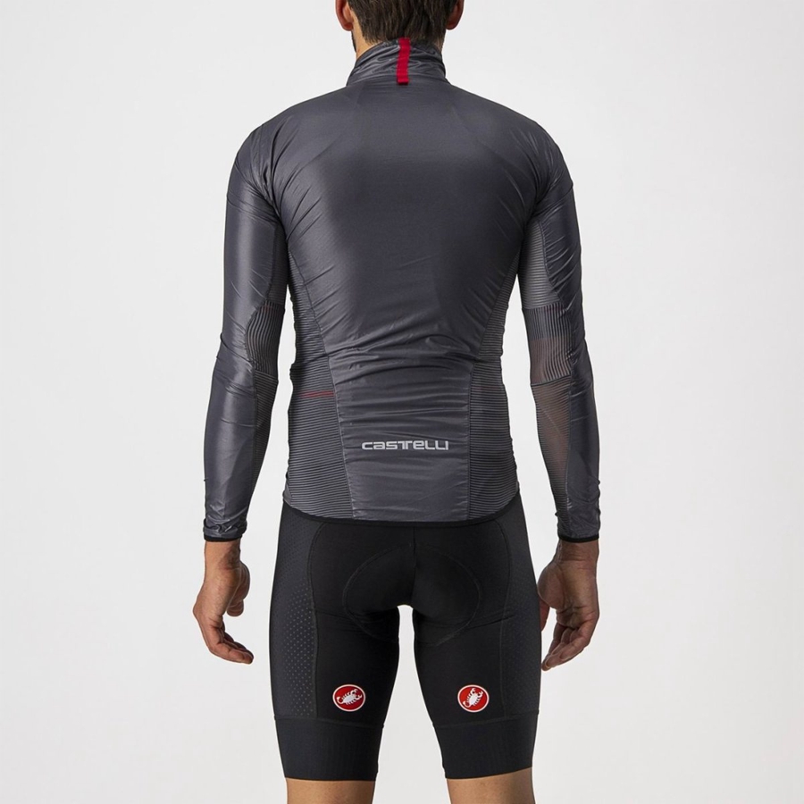 Castelli ARIA SHELL メンズ 保護 暗グレー | 038761-LKQ