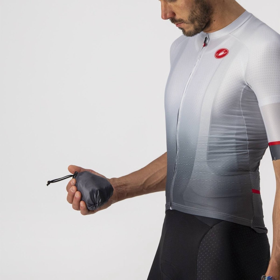 Castelli ARIA SHELL メンズ 保護 暗グレー | 038761-LKQ