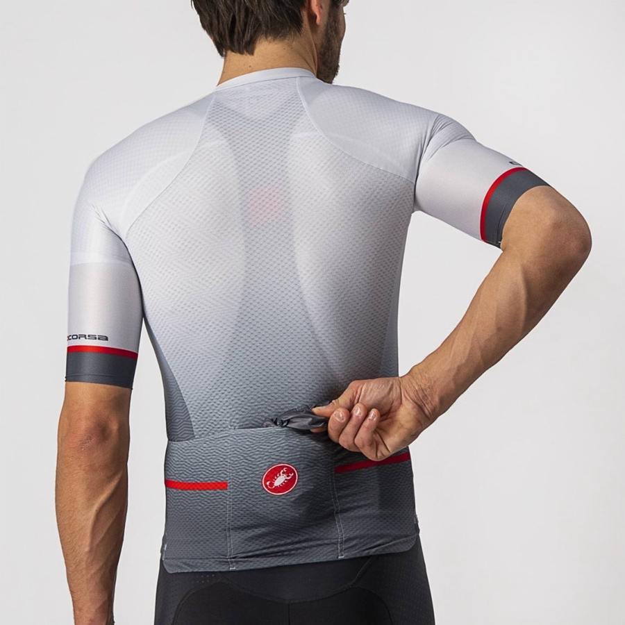 Castelli ARIA SHELL メンズ 保護 暗グレー | 038761-LKQ