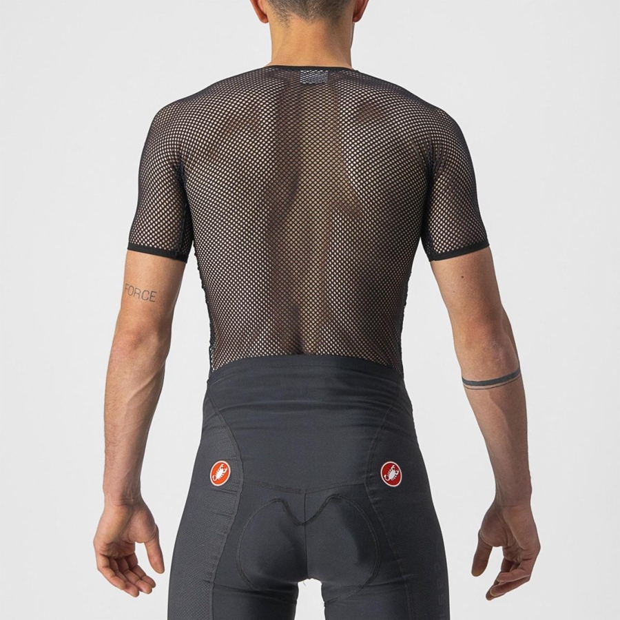 Castelli CORE MESH 3 SS メンズ ベースレイヤー 黒 | 416953-RTP