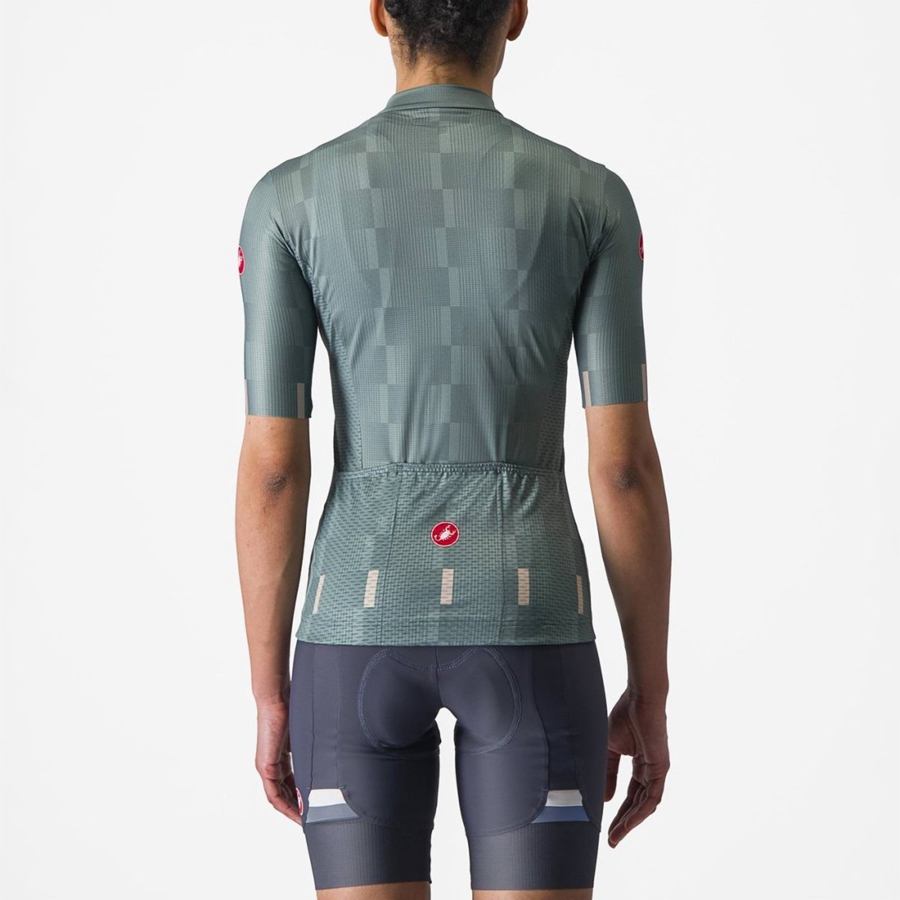 Castelli DIMENSIONE レディース ユニフォーム ターコイズ | 497268-FBQ