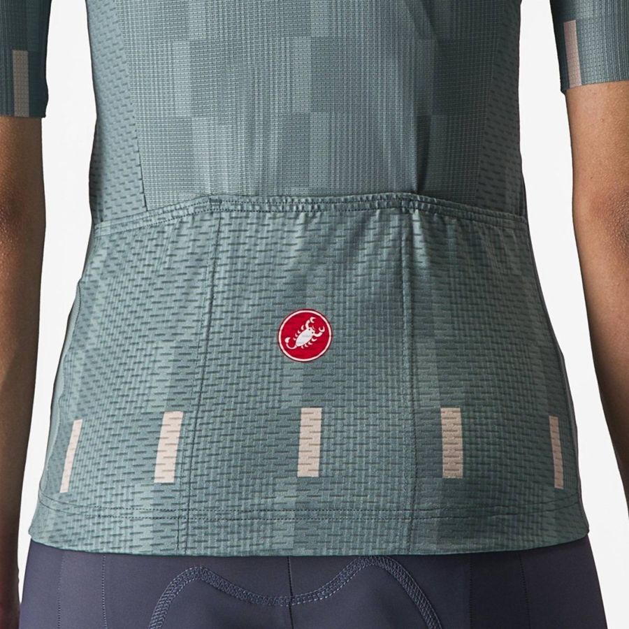 Castelli DIMENSIONE レディース ユニフォーム ターコイズ | 497268-FBQ