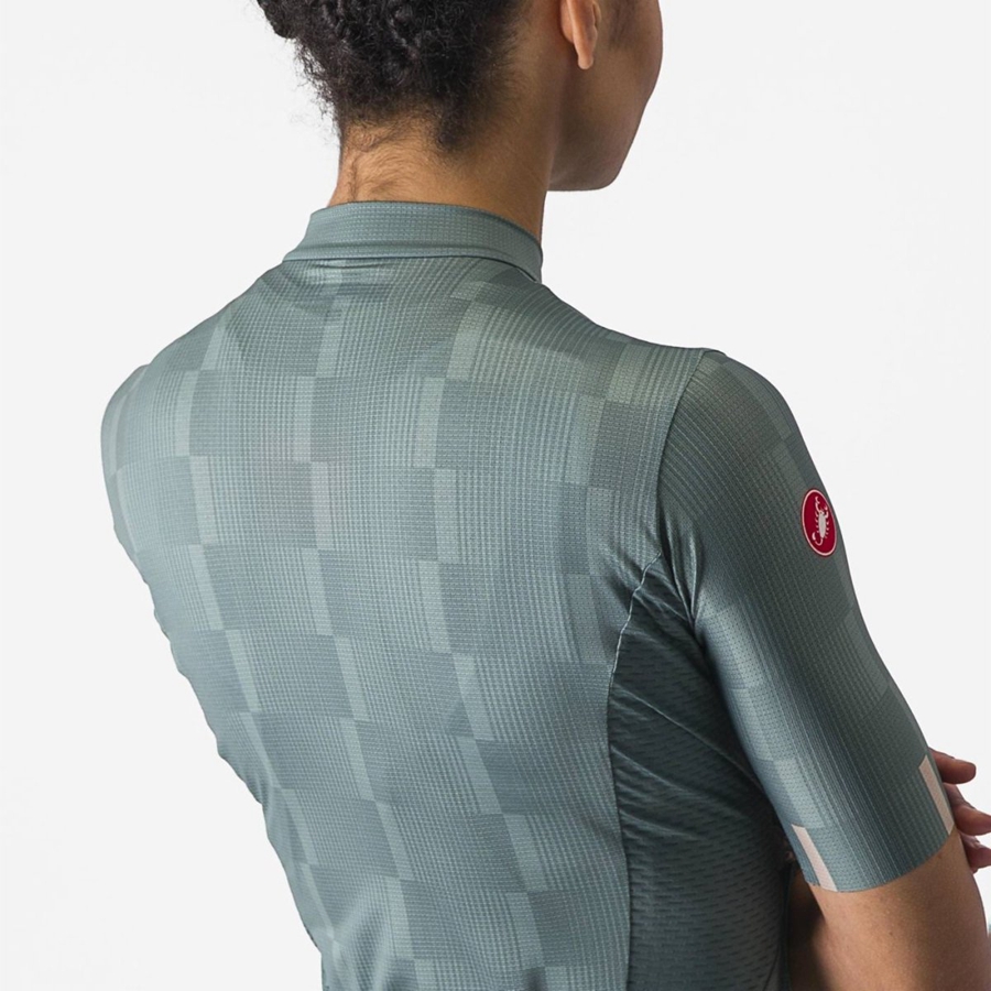 Castelli DIMENSIONE レディース ユニフォーム ターコイズ | 497268-FBQ