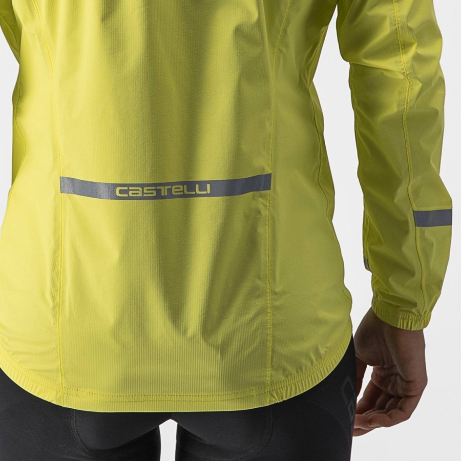 Castelli EMERGENCY 2 W RAIN レディース 保護 黄色 | 617043-BHY