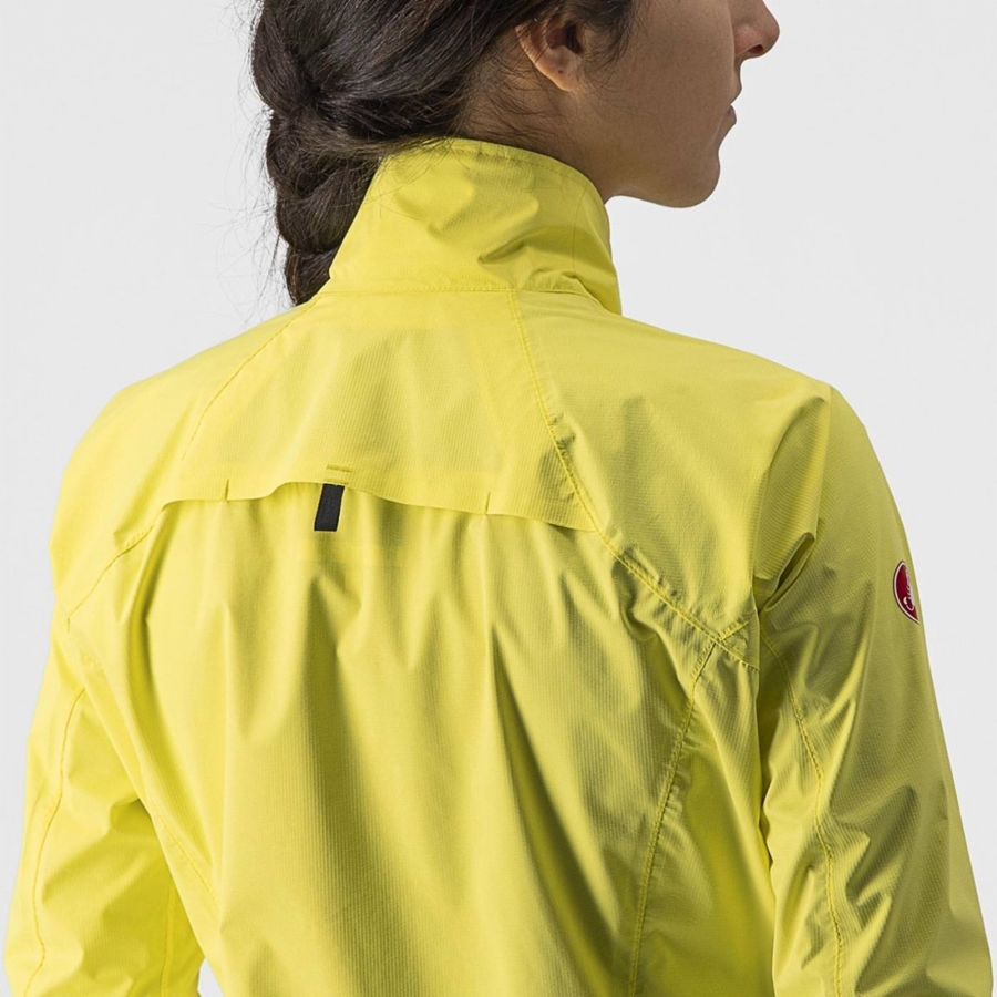 Castelli EMERGENCY 2 W RAIN レディース 保護 黄色 | 617043-BHY