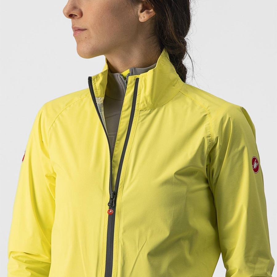 Castelli EMERGENCY 2 W RAIN レディース 保護 黄色 | 617043-BHY