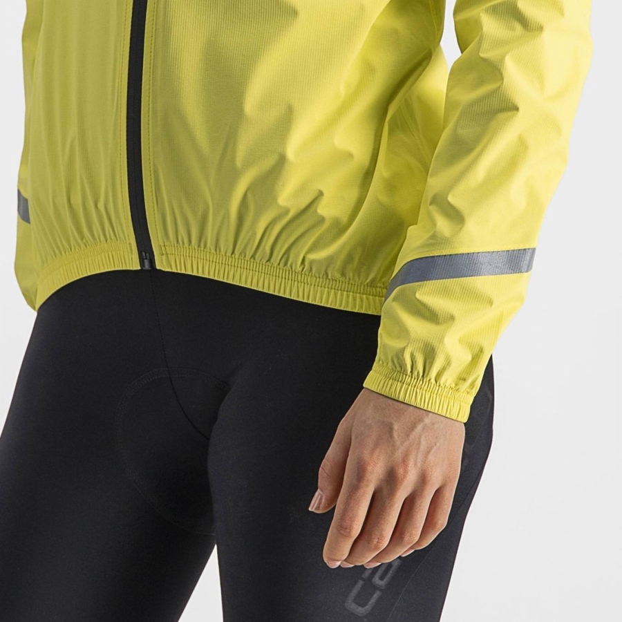 Castelli EMERGENCY 2 W RAIN レディース 保護 黄色 | 617043-BHY