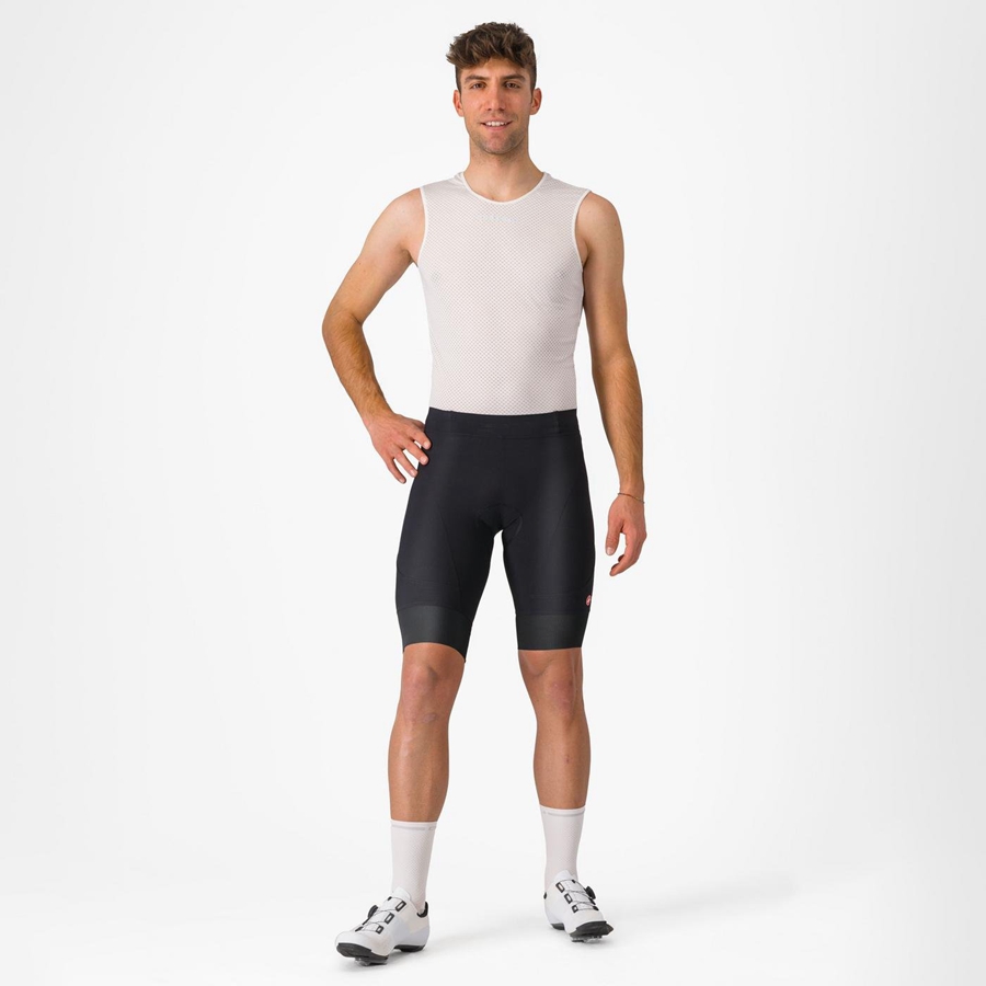 Castelli ENDURANCE 3 メンズ ショートパンツ 黒 | 983507-HBM