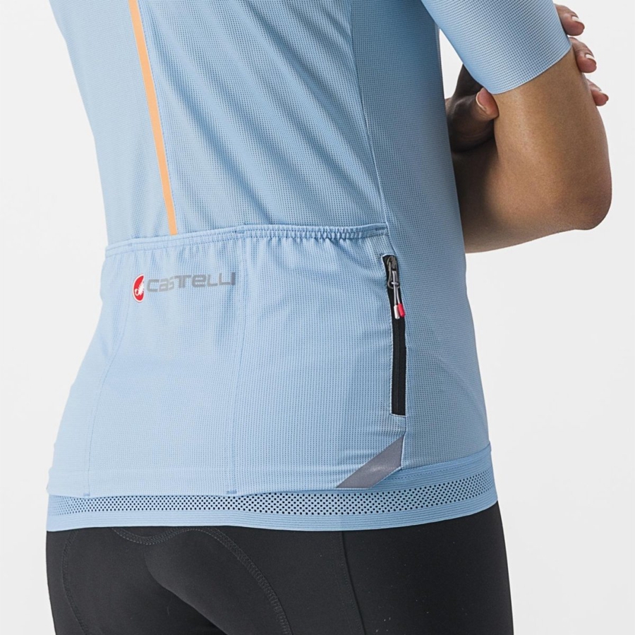 Castelli ENDURANCE W レディース ユニフォーム 青 | 346520-IHE