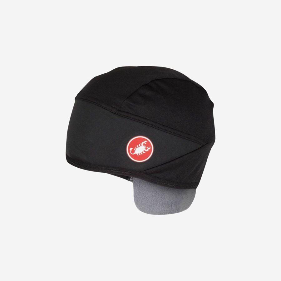 Castelli ESTREMO WS SKULLY レディース 帽子 黒 | 497862-STD