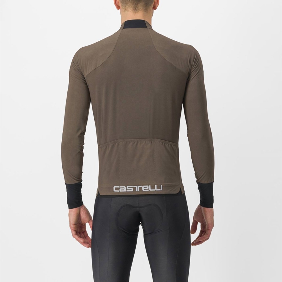 Castelli FLIGHT AIR メンズ ユニフォーム ブラウン | 217980-XTL