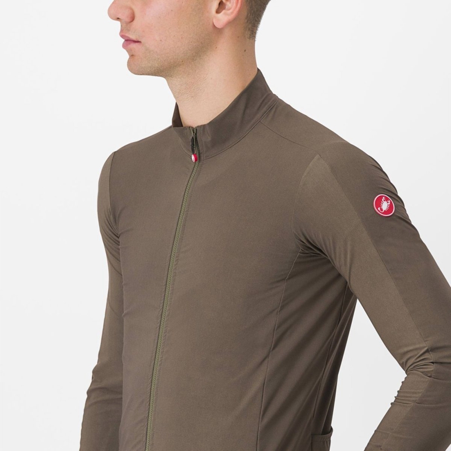 Castelli FLIGHT AIR メンズ ユニフォーム ブラウン | 217980-XTL