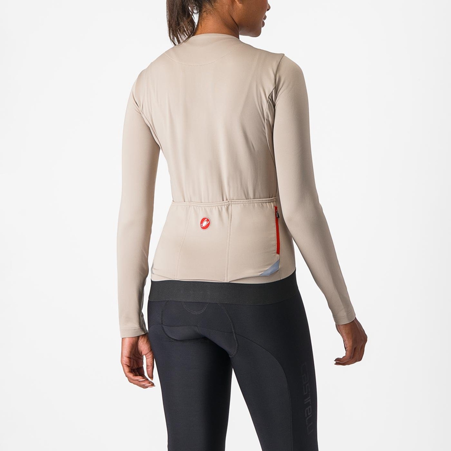 Castelli FLY LS W レディース ユニフォーム グレー | 290653-LQK