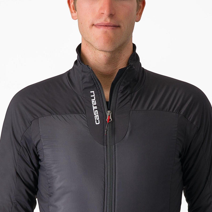 Castelli FLY THERMAL メンズ ジャケット 黒 | 504316-LND