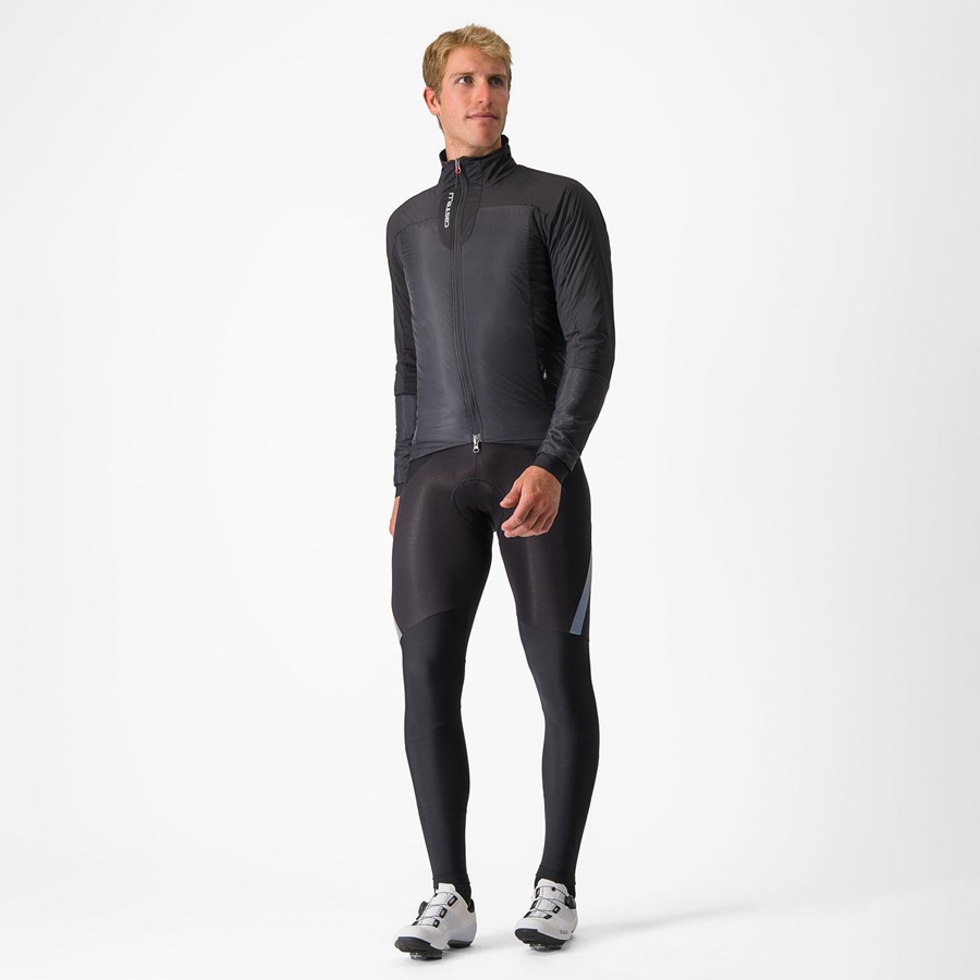 Castelli FLY THERMAL メンズ ジャケット 黒 | 504316-LND