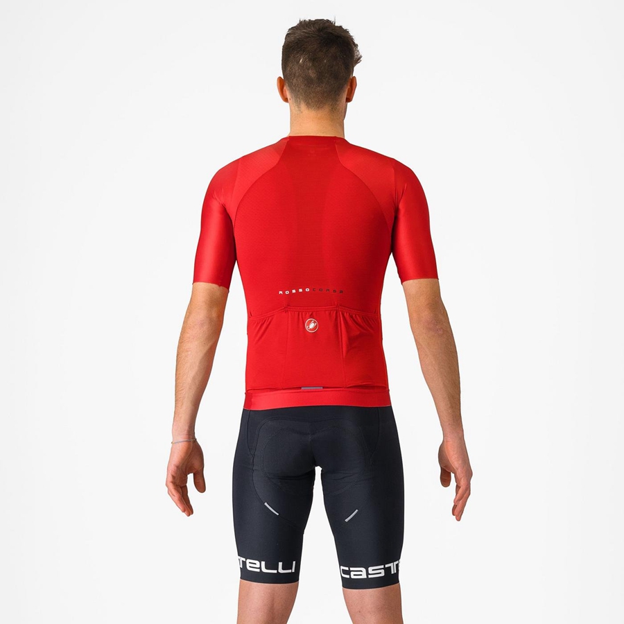 Castelli FREE AERO RC CLASSIC メンズ ビブショーツ 黒 白 | 298745-BCM