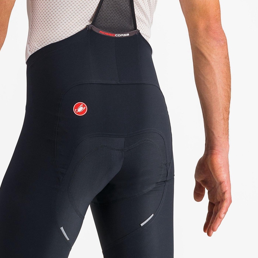 Castelli FREE AERO RC CLASSIC メンズ ビブショーツ 黒 白 | 298745-BCM