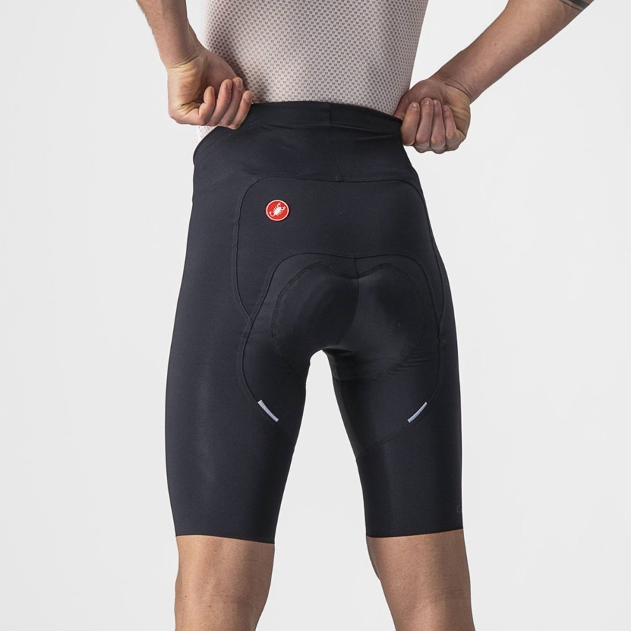 Castelli FREE AERO RC メンズ ショートパンツ 黒 | 186247-CDQ